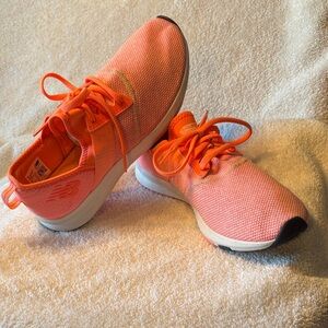 New Balance Vibrant Pink and Orange Running Shoes